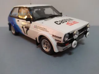 Maqueta Ford Fiesta Rally 1:18 Otto