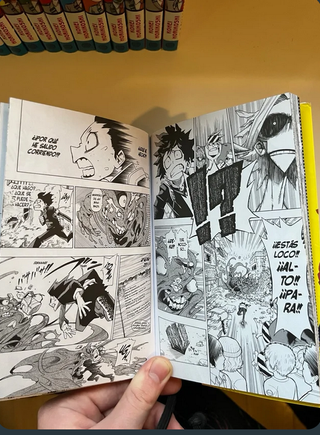 Lote Manga My Hero Academia 1-9 Español Comic