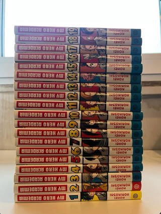 Lote Manga My Hero Academia 1-9 Español Comic