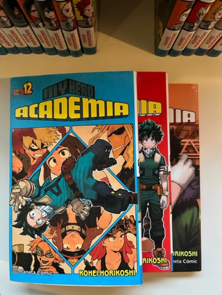 Lote Manga My Hero Academia 1-9 Español Comic
