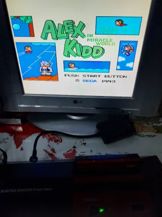 CONSOLA SEGA MASTER SYSTEM COMPROBADA