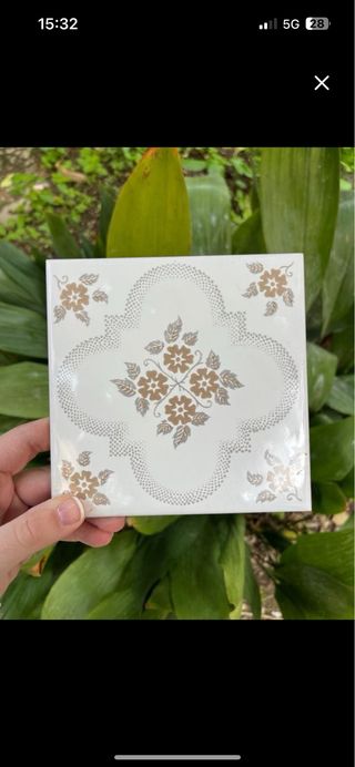 20 Baldosas decorativas estilo vintage