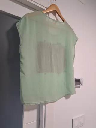 Camiseta verde talla L/XL