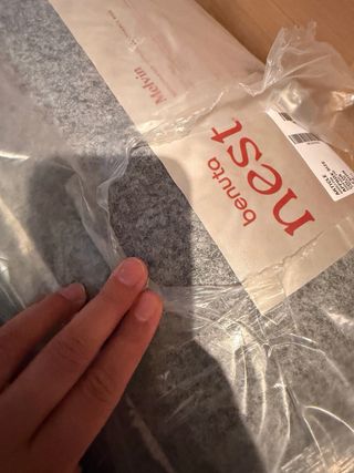 Alfombra Nest Melvin Crema Lavable