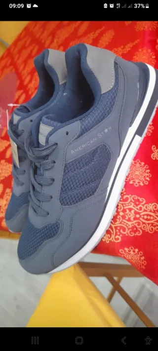 Scarpe American Star N44 Blu/Grigie