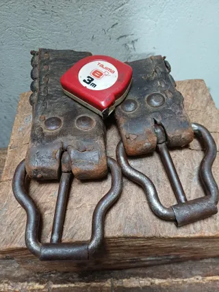 Hebillas antiguas 1 kg de forja