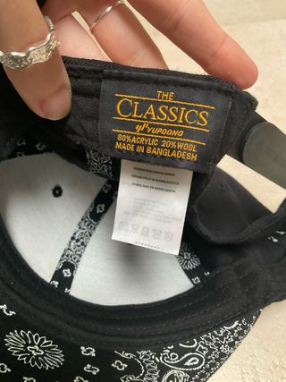 Gorra Paisley Black Snapback