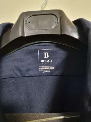 Camisa Boggi Milano Azul Marino Talla XL