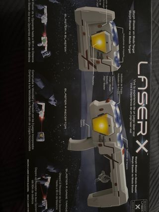 Pistola Láser Doble