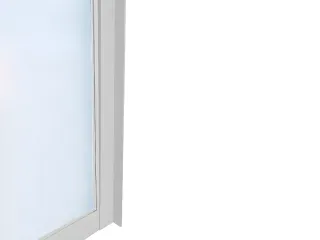 Cristalera Taller Aluminio Blanco