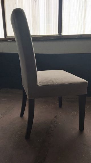 4 Sillas de comedor tapizadas