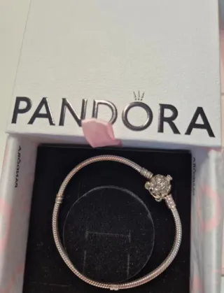 Pulsera Pandora Disney Plata