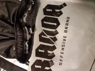 Pantalón chándal Randa negro y blanco