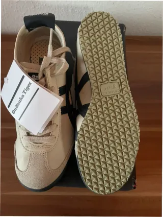Onitsuka Tiger Mexico 66 Talla 39 Beige/Azul