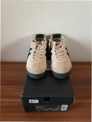 Onitsuka Tiger Mexico 66 Talla 39 Beige/Azul