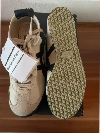 Onitsuka Tiger Mexico 66 Talla 39 Beige/Azul