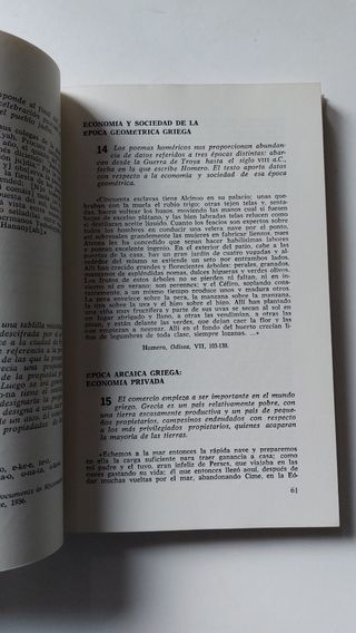 Libro Comentario de textos históricos