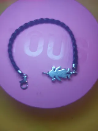 Pulsera Tous Piel y Plata