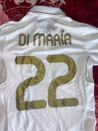 Maglietta Real Madrid Di María Firmata