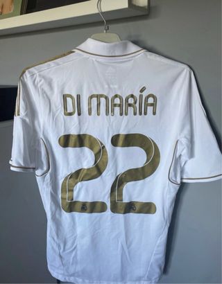 Maglietta Real Madrid Di María Firmata