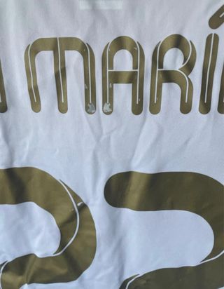 Maglietta Real Madrid Di María Firmata