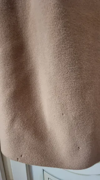 Cappotto beige invernale