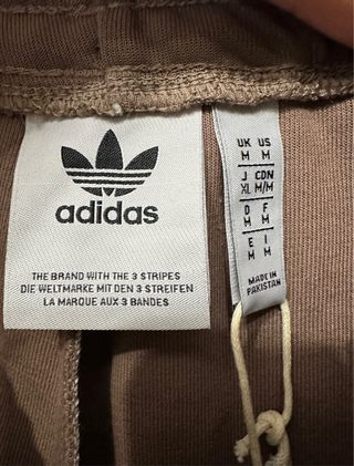 Chándal Adidas Vintage Talla M Marrón