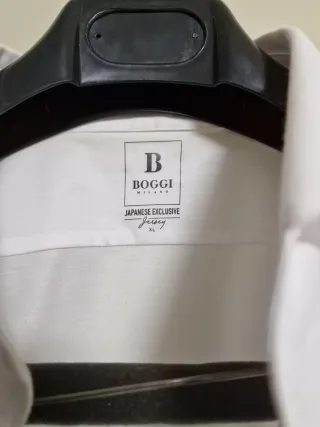 Camisa Boggi Milano Blanca Talla XL