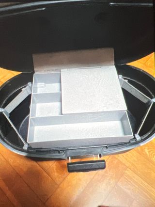 Neceser rígido Samsonite negro y azul