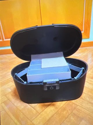 Neceser rígido Samsonite negro y azul