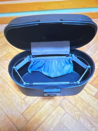 Neceser rígido Samsonite negro y azul