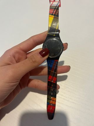 Orologio Swatch fantasia tartan