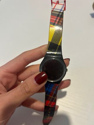 Orologio Swatch fantasia tartan