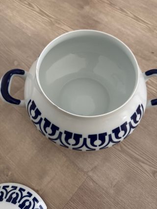 Sopera Sargadelos Porcelana Azul y Blanca
