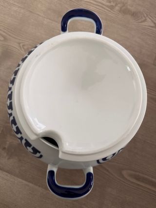 Sopera Sargadelos Porcelana Azul y Blanca