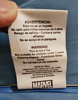 Paraguas infantil Capitán América