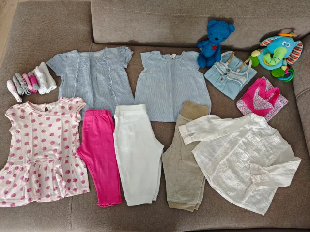 Lote Ropa Niña 6-18 Meses + Regalos