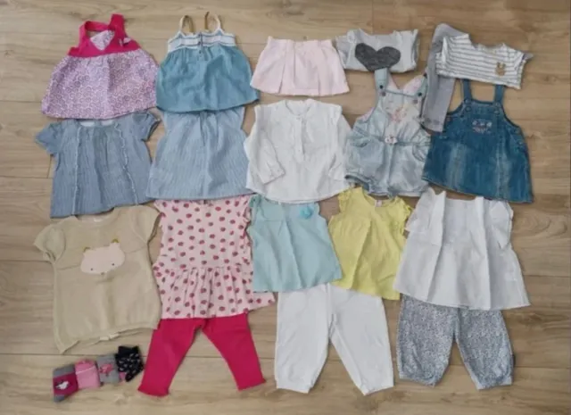 Lote Ropa Niña 6-18 Meses + Regalos