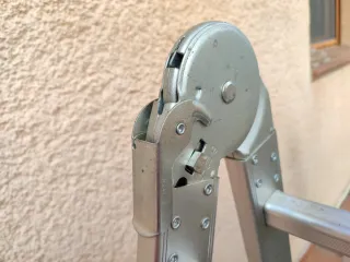 Escalera Tijera Plegable Aluminio