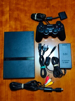 Consola PlayStation 2 Slim + Mando