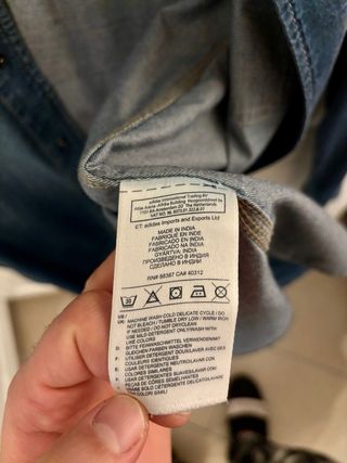 Camicia jeans Neo taglia S uomo