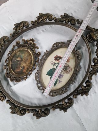 Set 3 Cornici Barocche Metallo