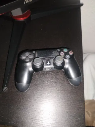 Mando PS4 (PlayStation 4) Negro Monitor curvo