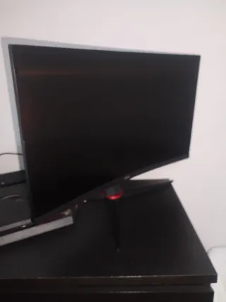 Mando PS4 (PlayStation 4) Negro Monitor curvo