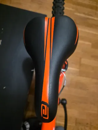 Bicicleta infantil naranja