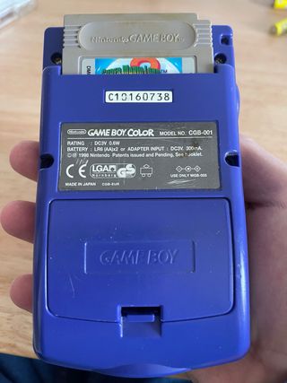 Nintendo Game Boy Pocket + Game Boy Color + Juegos