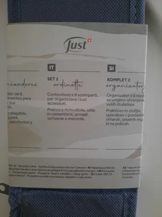 Set 2 organizer Just