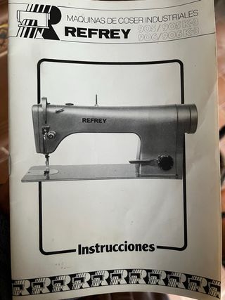Máquina de coser industrial Refrey 906K