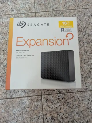 Disco Duro Externo Seagate Expansion 16TB