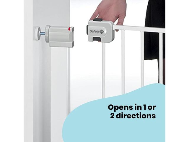 Metal Barrera de seguridad niños Safety 73 -80 cm